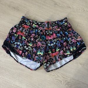 Lululemon Hotty Hot 4” Floral Women's Shorts 8 EUC